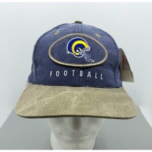 NWT Vintage NFL Team St Louis Rams Snapback Cap Hat Drew Pearson New With Tag